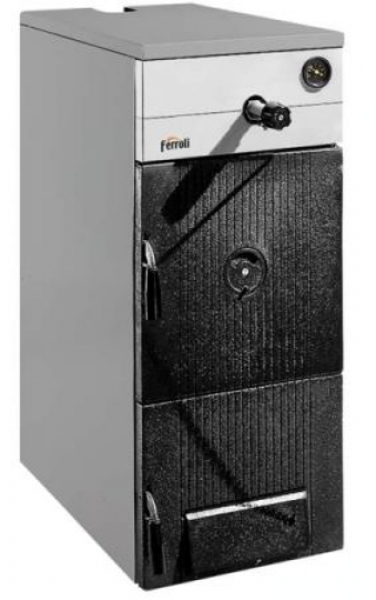 Öntvény Vegyestüzelésű Kazán,Ferroli GFN4 14,4 Kw-os 4 tagos öntvény Vegyestüzelésű Kazán