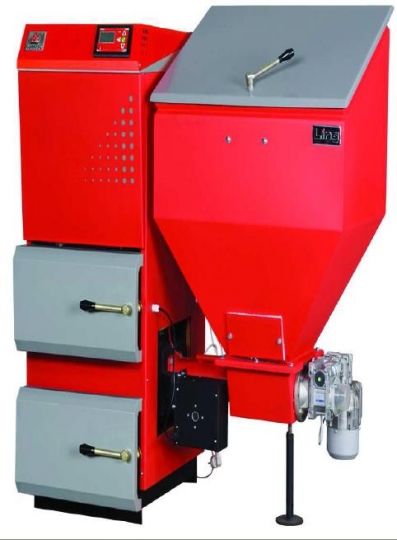 Pellet Kazán,Klimosz Ling 25 25 Kw-os Forgó rostélyos Pellet Kazán