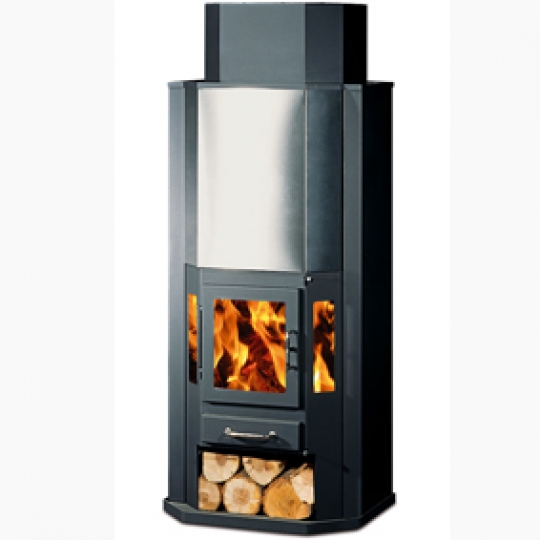 Vízteres Kályha,Radeco Diplomat 11 B inox Vízteres Kályha