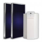 Napkollektor,Saunier Duval Helioset 250 Két kollektoros Szolár Rendszer