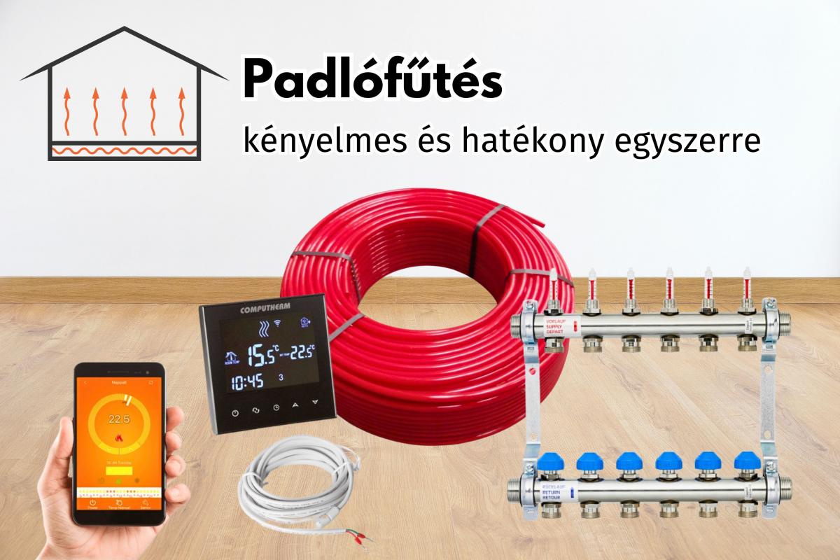Padlófűtés – kényelmes és hatékony egyszerre