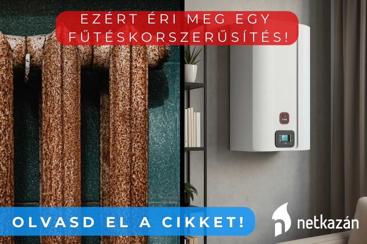 Miért éri meg a fűtéskorszerűsítés? Elmagyarázzuk!