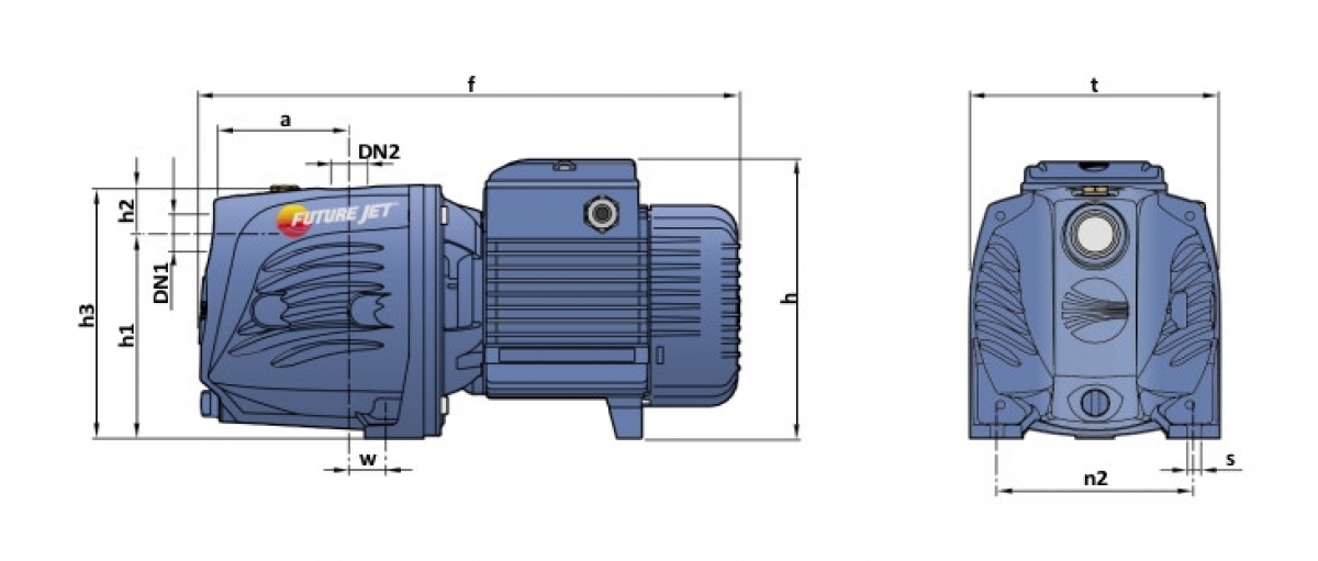 Pedrollo Future Jetm 1A Kerti szivattyú
