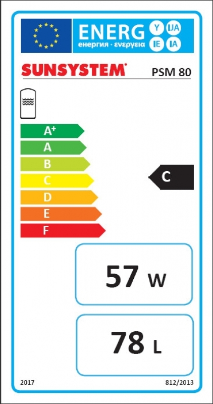 Sunsystem PSM 80 liter puffertartály hőszivattyúhoz