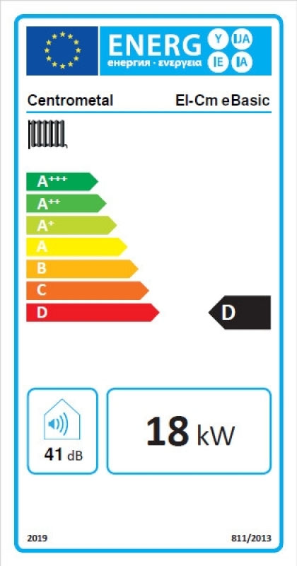 Centrometal EL-CM eBasic 18kW elektromos kazán