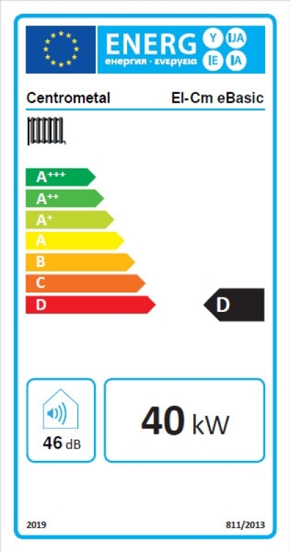 Centrometal EL-CM eBasic 40kW elektromos kazán