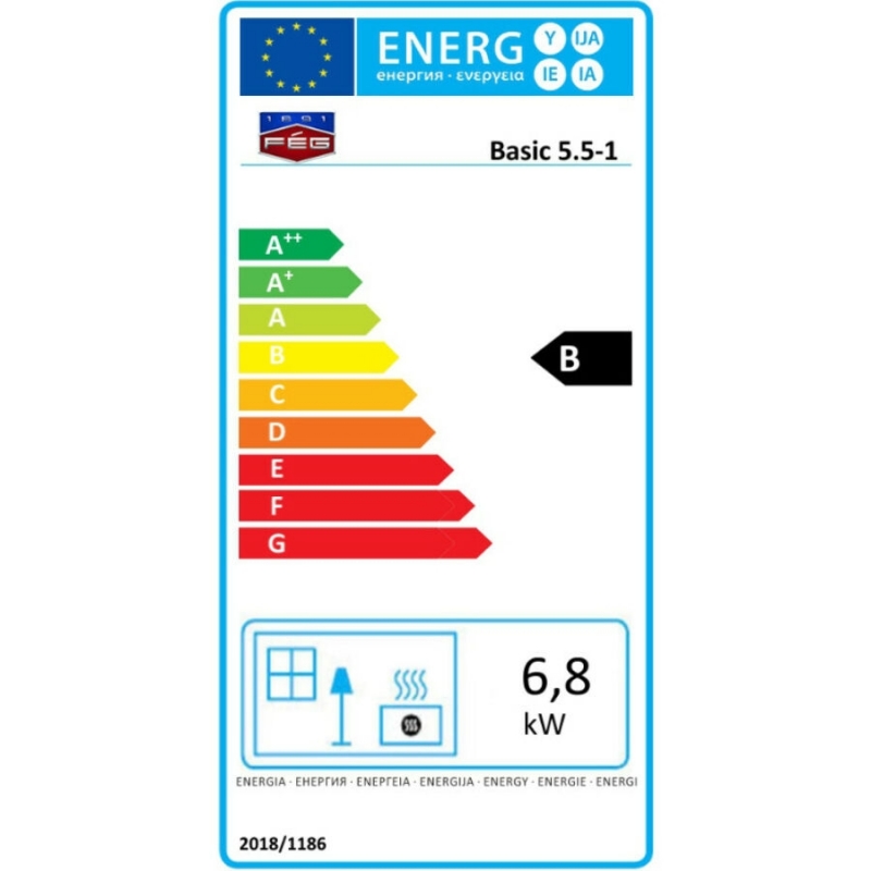 Vara Fég Basic 5.5-1 K Kéményes gázkonvektor 5,5 kW