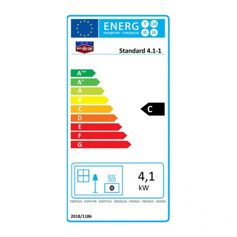 Vara Fég Standard 4.1-1 P Parapetes gázkonvektor 4,1 kW