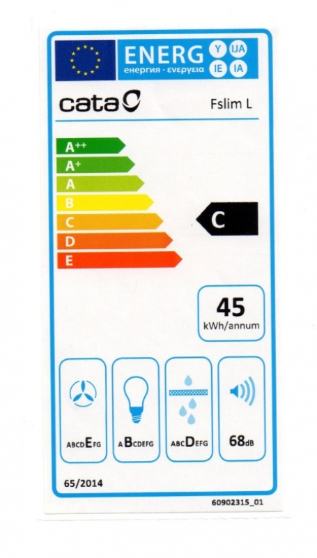 Cata F-2050 WH/L Fali Páraelszívó fehér