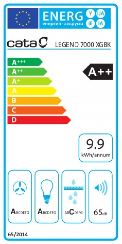 Cata LEGEND 7000 XGBK Fali Páraelszívó fekete