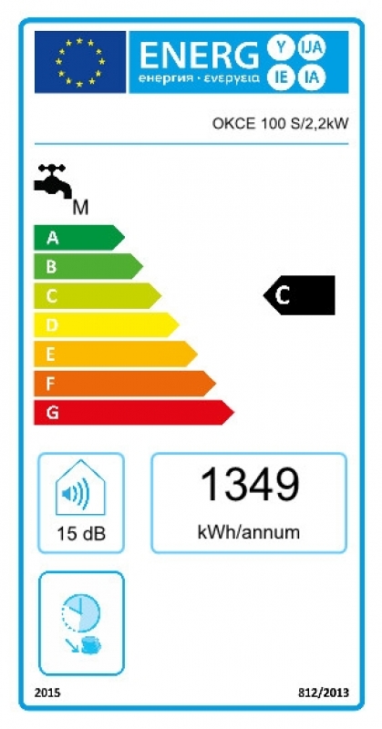 Drazice Okce 100S Álló Villanybojler 2,2 kW