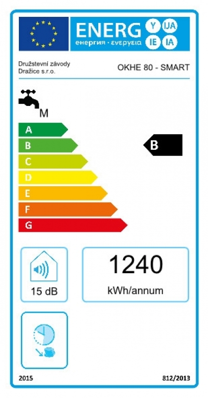 Drazice Okhe 80 Smart Fali Okos Villanybojler