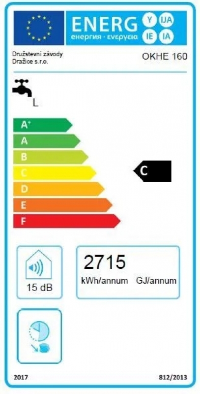 Drazice Okhe 160 Smart Fali Okos Villanybojler