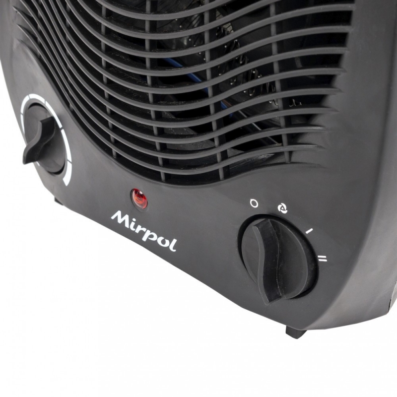 Mirpol HH-101B Elektromos fűtőtest fekete 2000W (5902659146052)