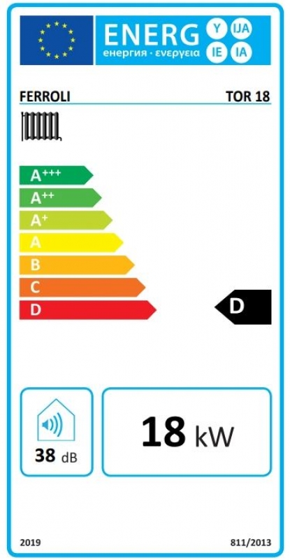 Ferroli TOR 18 kW Elektromos kazán