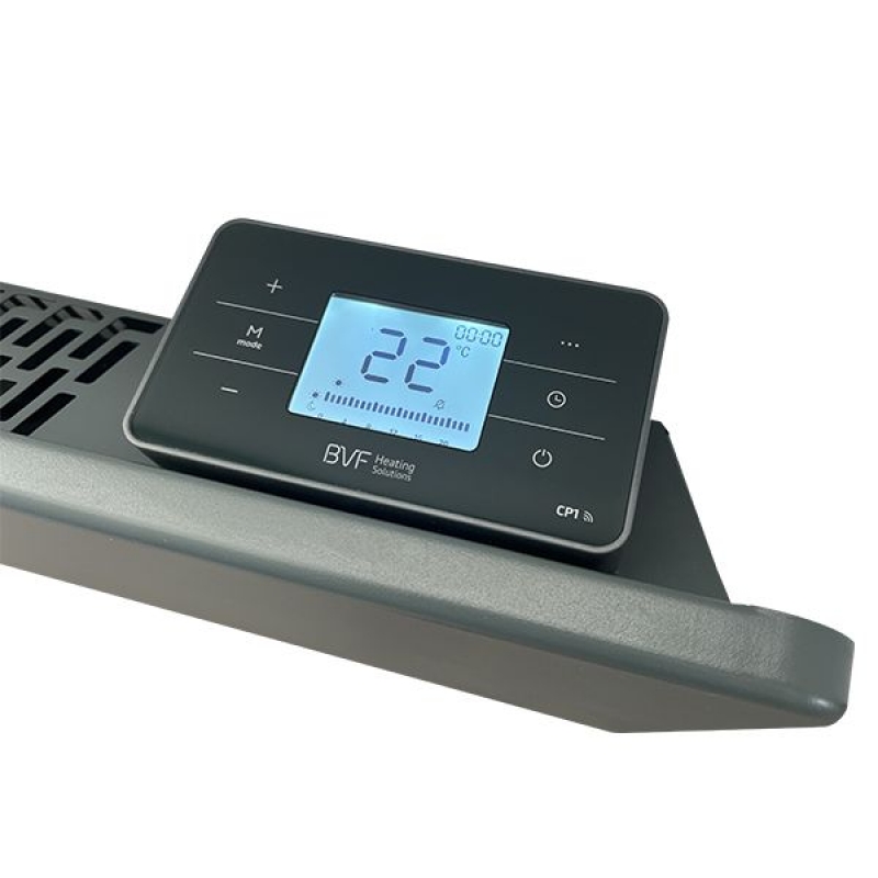 BVF CP1 Wifi elektromos fűtőpanel 2000W arzénszürke