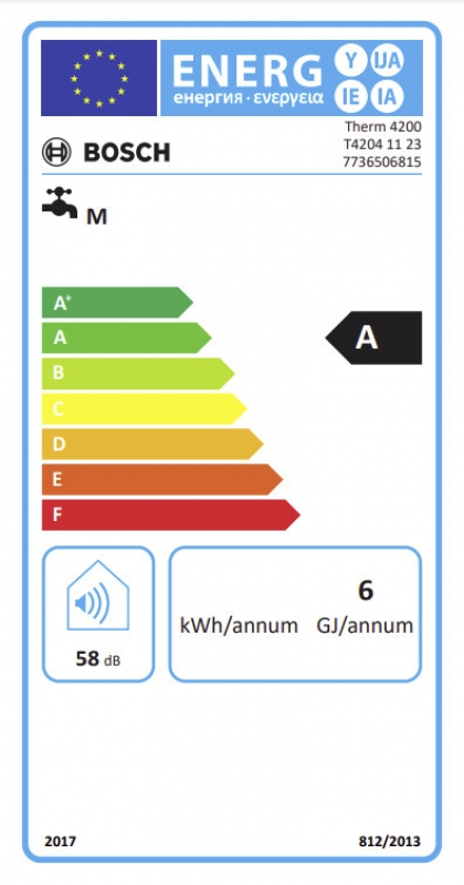 Bosch Therm 4200 WR11-C4 Elemes gyújtású átfolyós gáz vízmelegítő