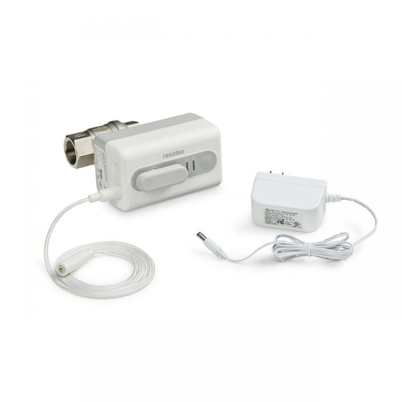 Honeywell Home L1 vízszivárgás jelző WIFI szenzor és L5 motoros golyóscsap szett 1/2