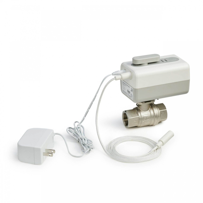 Honeywell Home L1 vízszivárgás jelző WIFI szenzor és L5 motoros golyóscsap szett 3/4