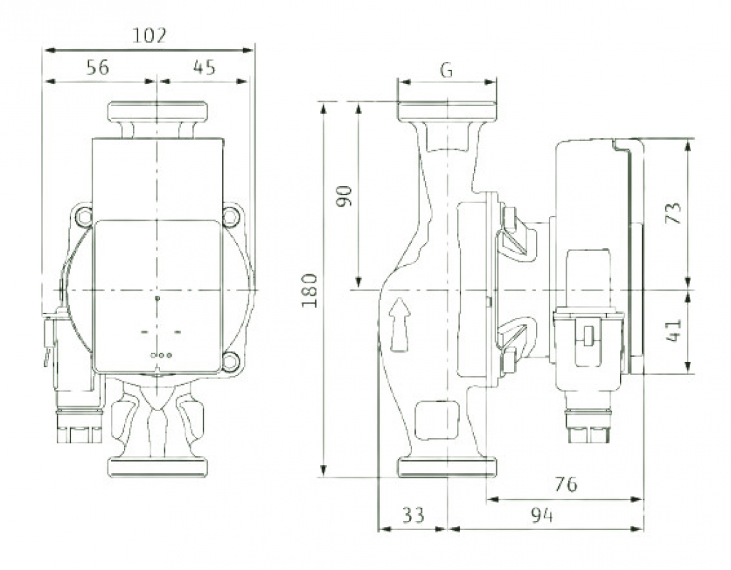 Wilo Atmos PICO 25/1-4 Fűtési keringető szivattyú 4232691