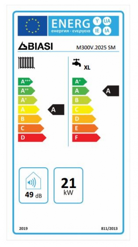 Biasi Antares 25 S Kondenzációs kombi gázkazán
