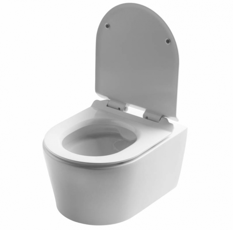 Slovarm Rimless WC ülőkével Fali függesztésű, kerámia 672400