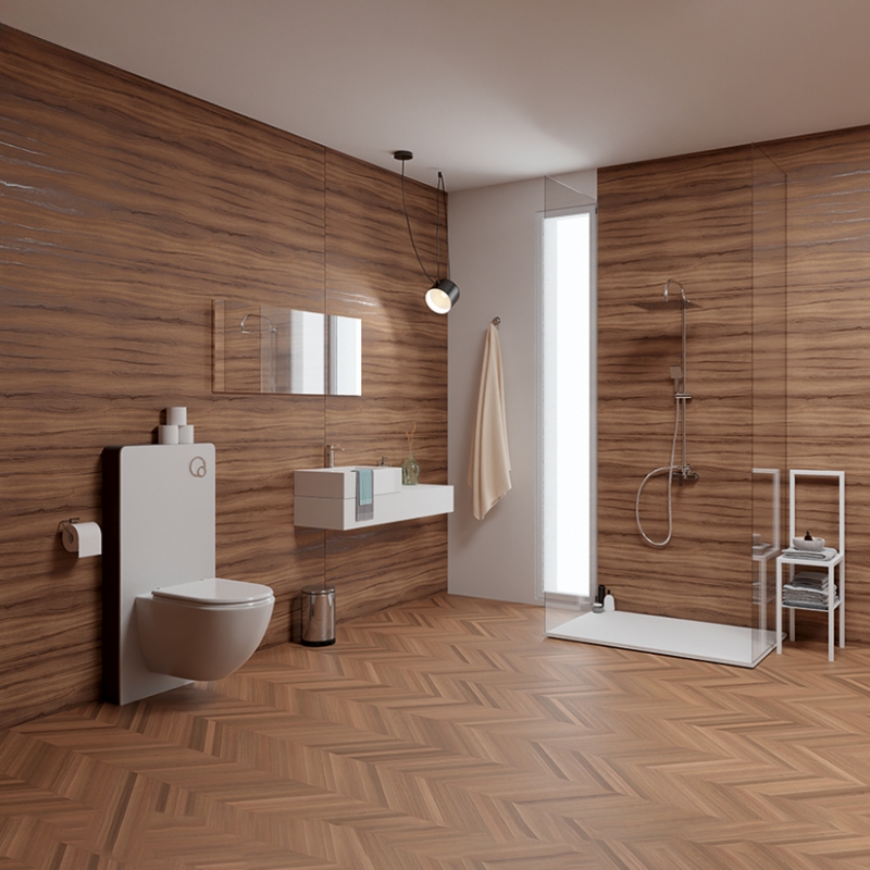 Slovarm Fal elé építhető wc tartály kerettel, fali WC-hez fehér 672304