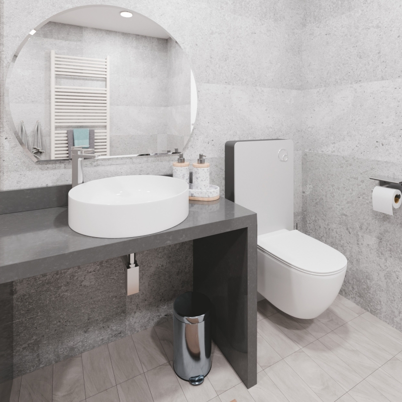 Slovarm Fal elé építhető wc tartály kerettel, fali WC-hez fehér 672304