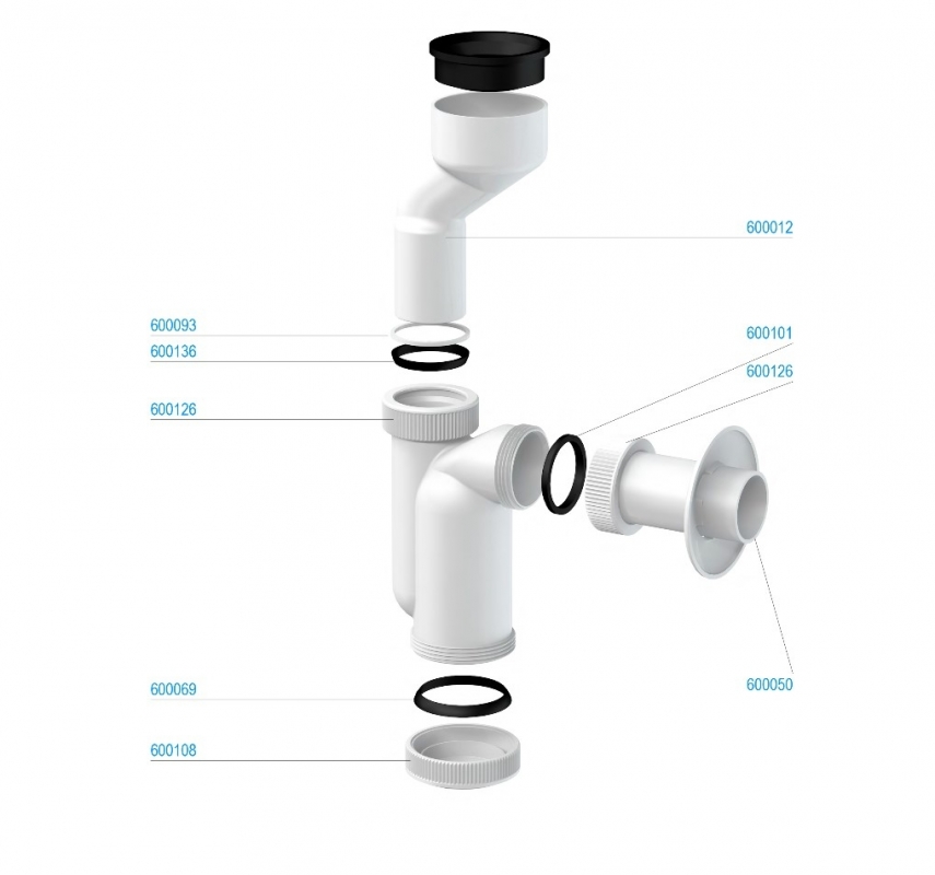 Slovarm Piszoárszifon 620911
