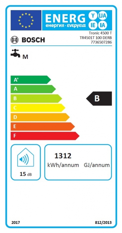 Bosch Tronic TR4501T 100 EBP Lapos villanybojler