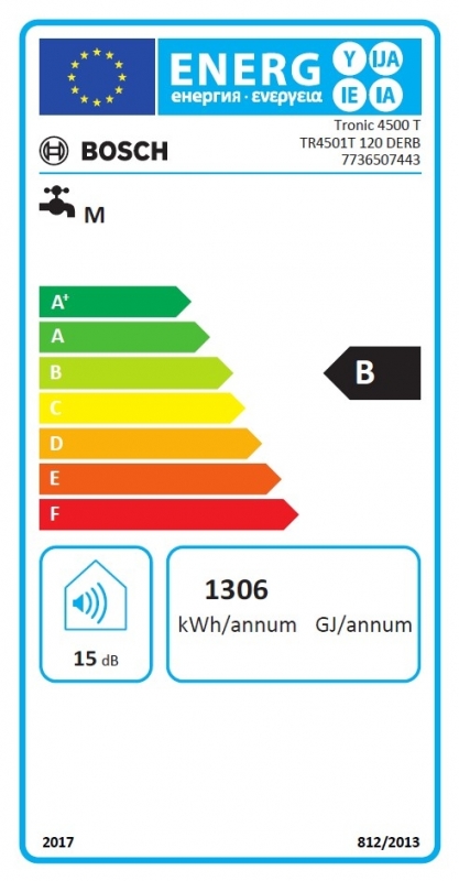 Bosch Tronic TR4501T 120 EBP Lapos villanybojler