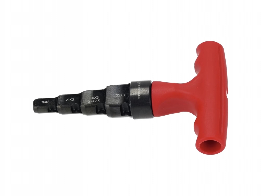 Rothenberger ROCALIBER S Kézi racsni kalibráló és sorjázó funkcióval