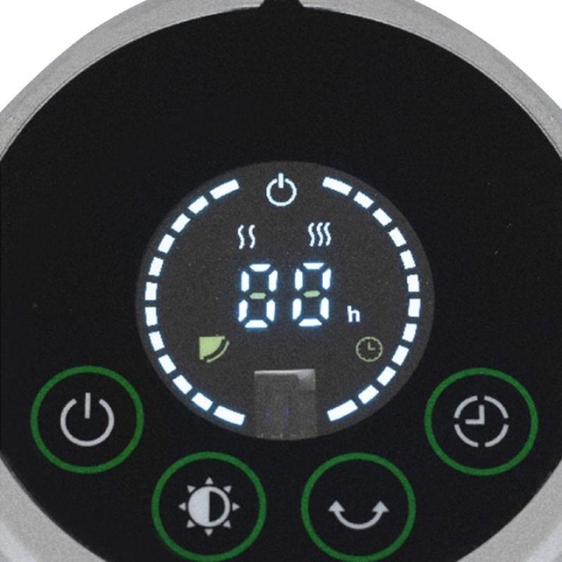 Home FK 252 Elektromos karbon és halogén kombinált fűtőtest kültérre, álló