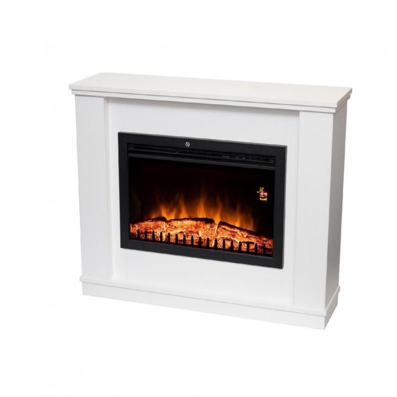 Home FKKF 01 + FKKI 03 kit fkk Bora Bora Beépíthető elektromos látványkandalló kerettel, fehér