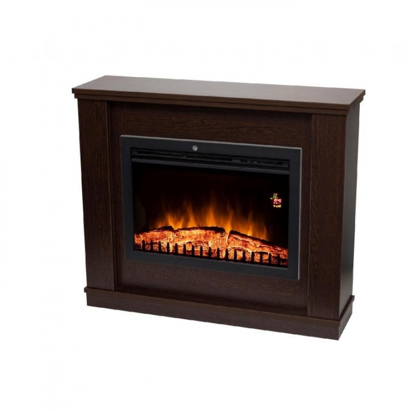 Home FKKF 02 + FKKI 03 kit fkk Milano Beépíthető elektromos látványkandalló kerettel, bükk