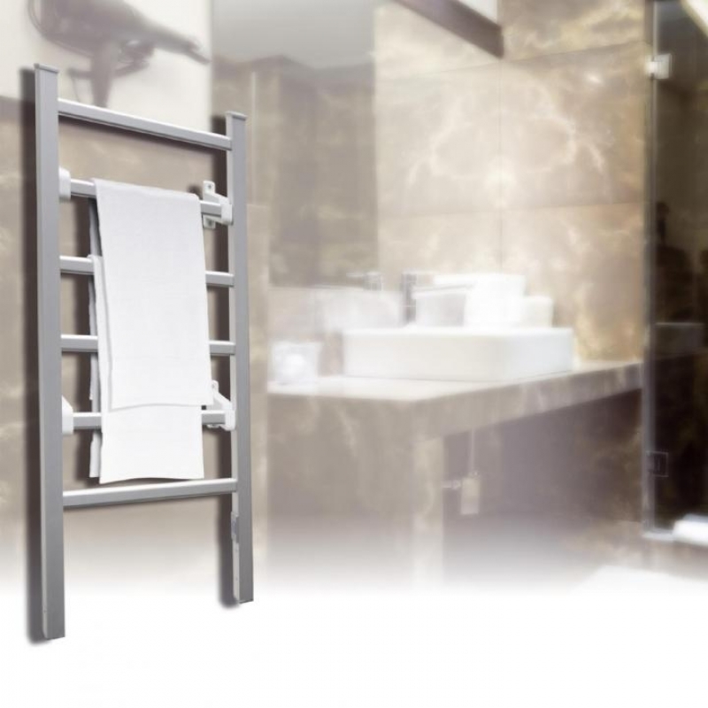 Home FTW 2 Fűtött elektromos törölközőszárító, álló vagy falra szerelhető kivitelben, 100w