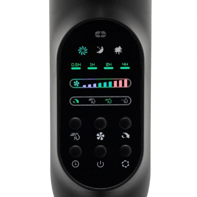 Home SFM43BK Párásító ventilátor, fekete, 75w