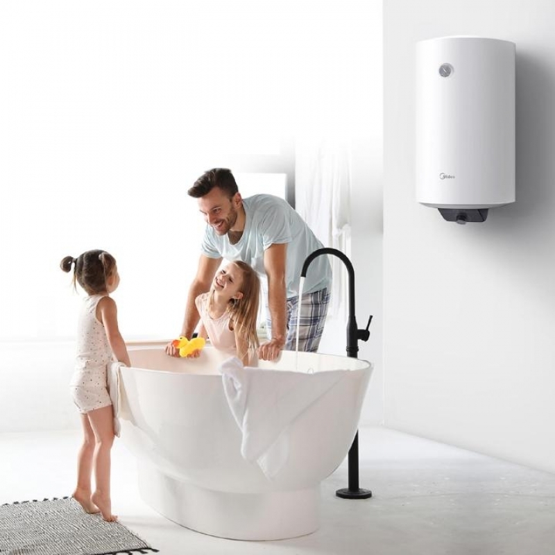 Midea D80-15FG Elektromos vízmelegítő, bojler, 80liter, 1500w