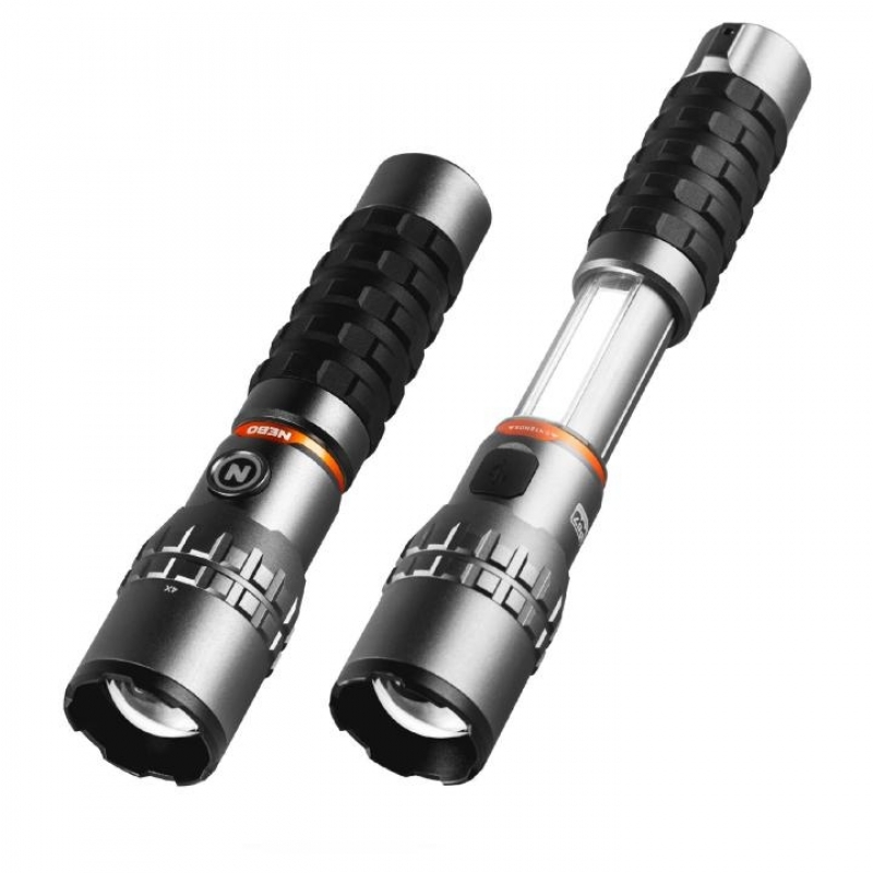 Nebo SLYDE KING 2K Zseblámpa és szerelőlámpa, 4×-es zoom, 2000 lm