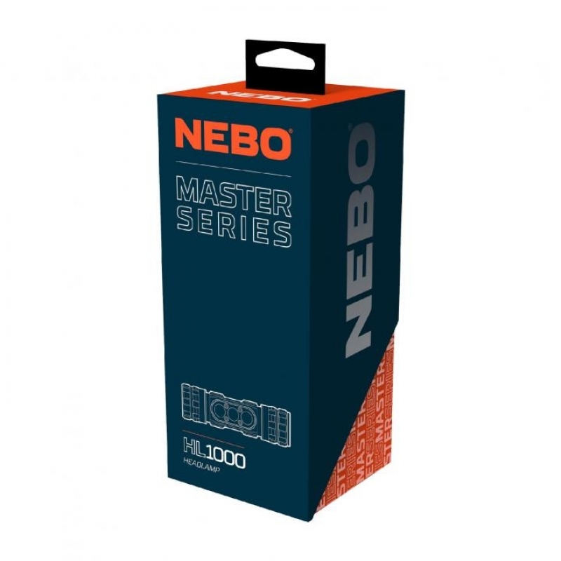 Nebo MASTER SERIES HL1000 Fejlámpa, 1000 lm