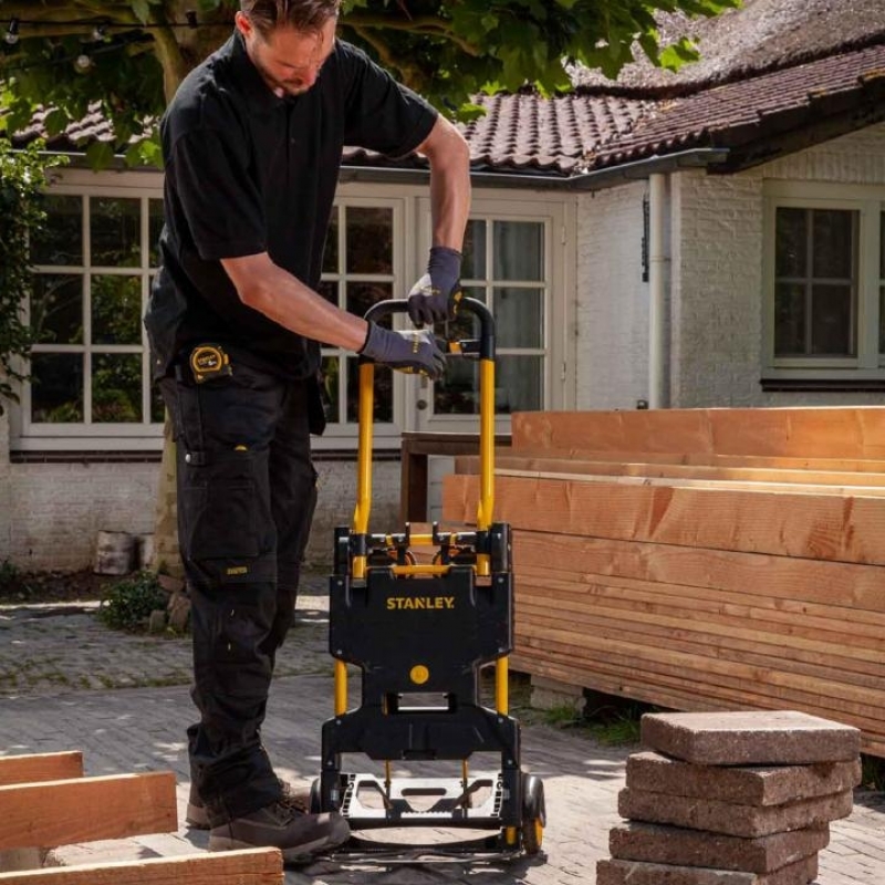 Stanley SXWTD-FT585 Összecsukható 2-in-1 kiskocsi / molnárkocsi, 137kg teherbírás