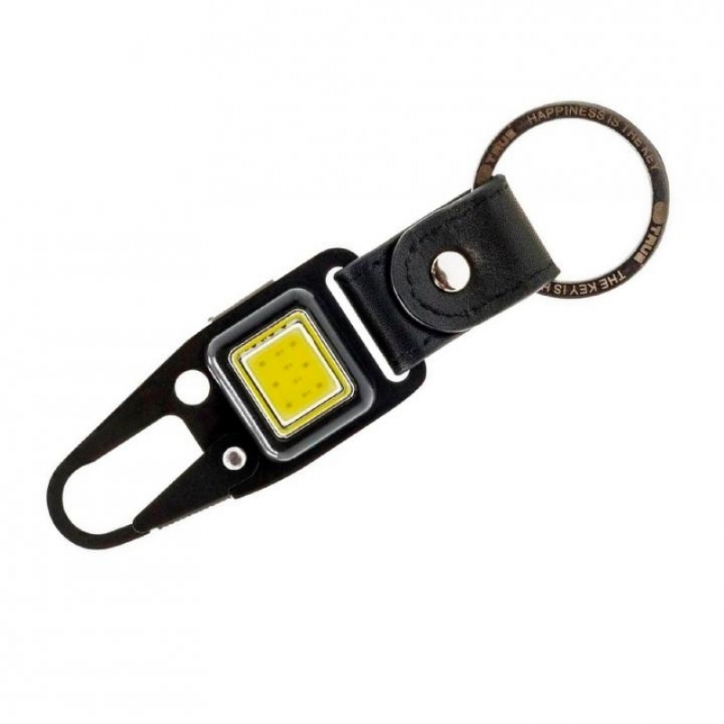 True Utility Cliplite Tölthető lámpa kulcstartó karabinerrel, 4 funkciós
