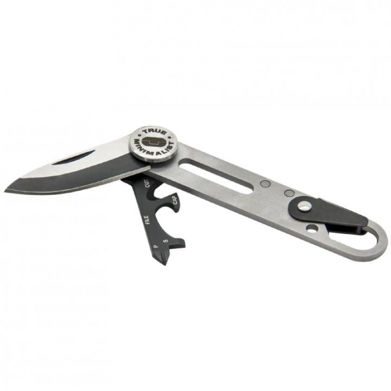 True Utility Minimalist Multifunkcionális szerszám, rozsdamentes acél penge