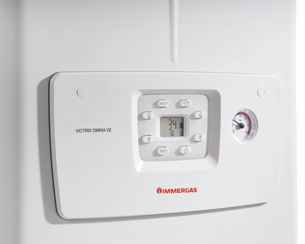 Immergas Victrix Omnia V2 20 kW Fali kondenzációs kombi gázkazán