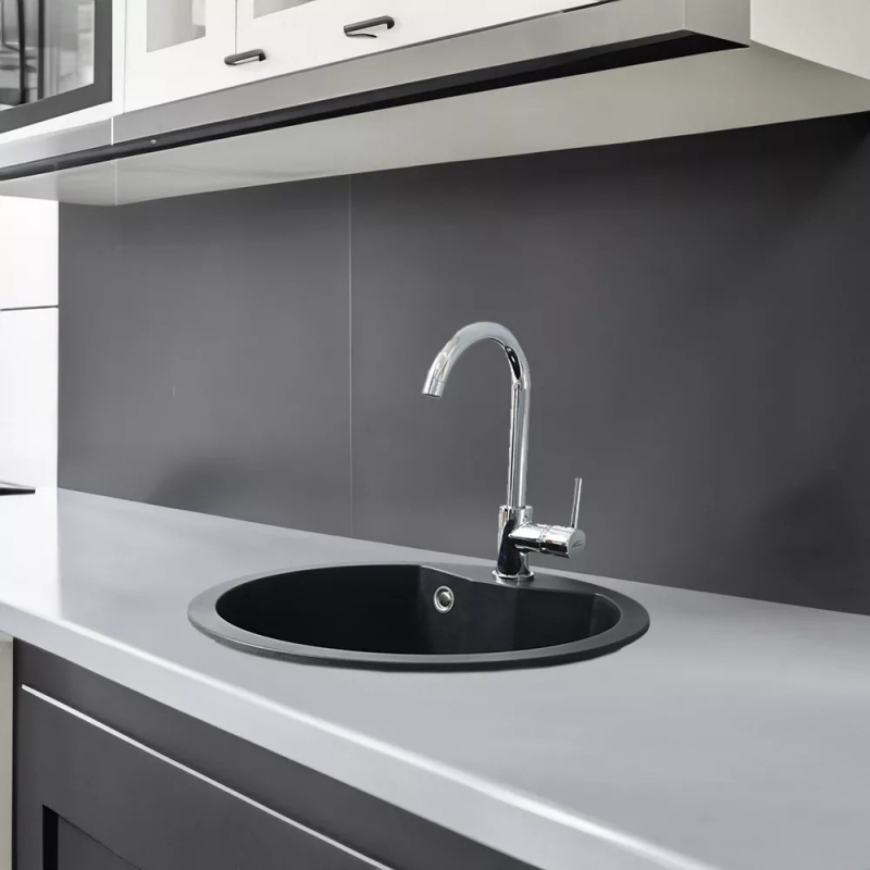 Leziter Noril Egykaros mosogató csaptelep, króm (ZS-7018-Chrome)