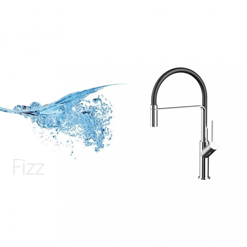 Fizz Egykaros mosogató csaptelep kihúzható fejjel (ACS0216)