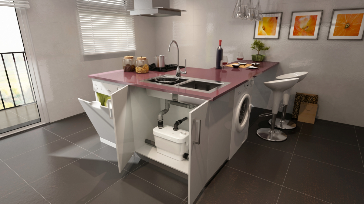 SFA Sanivite Silence Szennyvízátemelő szivattyú háztartási berendezésekhez