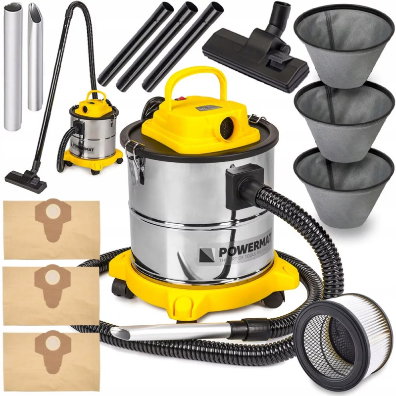 Leziter Ipari hamuporszívó HEPA szűrővel (PM-ESP-2000)