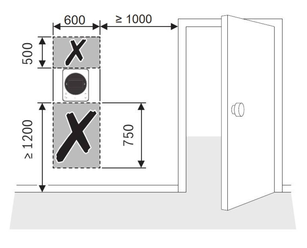 Bosch CR120 Heti programozású digitális szobatermosztát