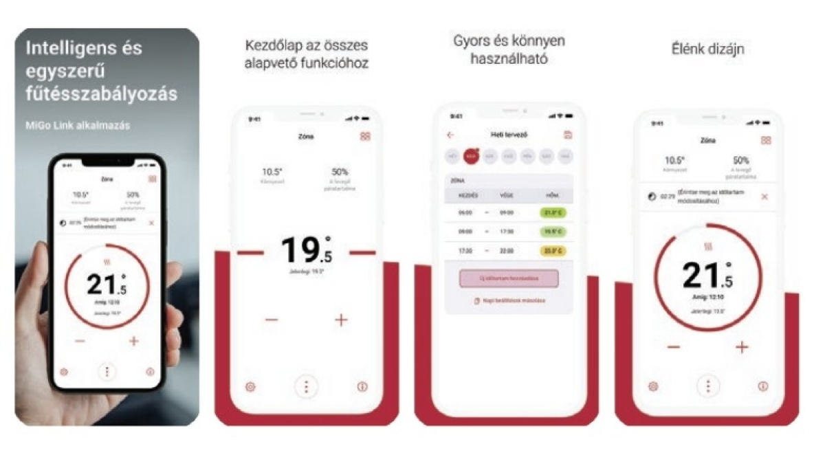Saunier Duval MiGo Link Internet-modul internet kommunikációs egység (SR 940f)